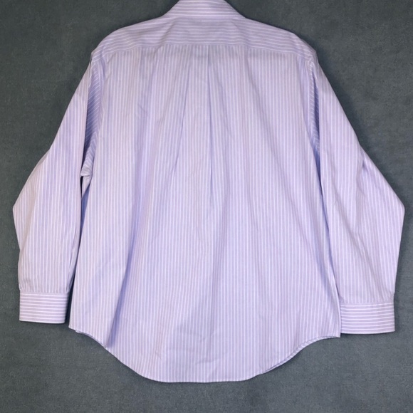 Lauren Ralph Lauren long sleeve Non Iron classic button down shirt 17.5  34/35 - Picture 2 of 7